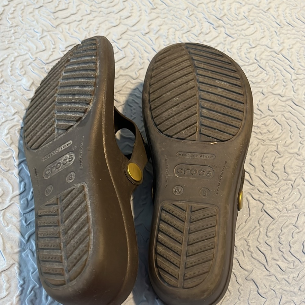 Crocs Wedged Sandals View 5